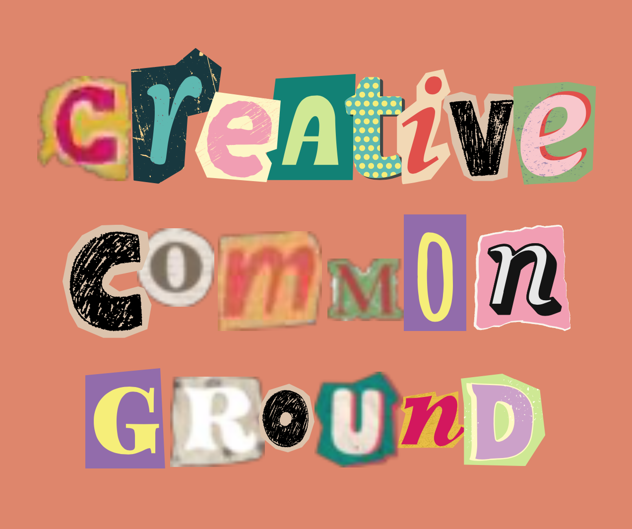 Creative Common Ground artwork of front cover